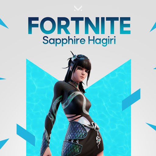 Fortnite Sapphire hagiri
